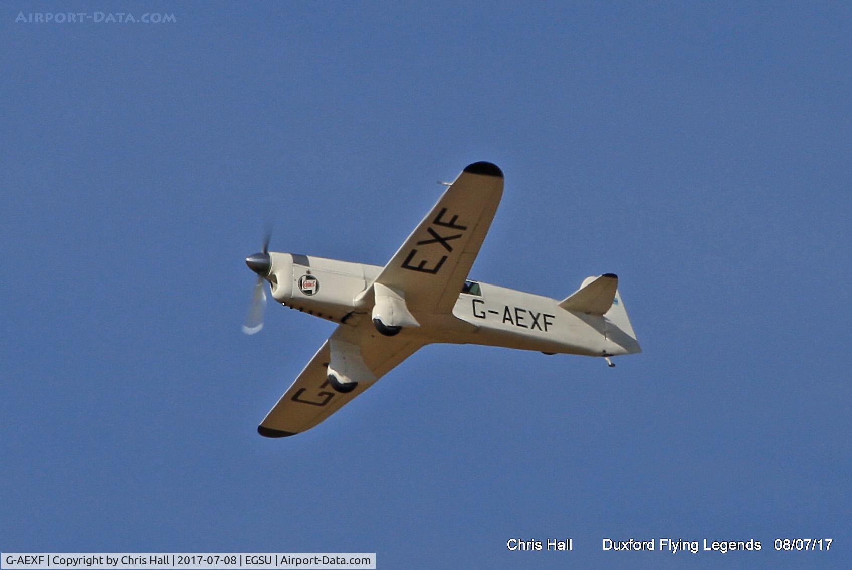 G-AEXF, 1936 Percival E-2H Mew Gull C/N E22, Duxford Flying Legends 2017