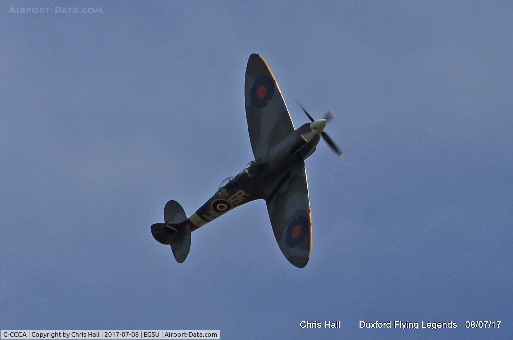 G-CCCA, 1944 Supermarine 509 Spitfire TR.IXc C/N CBAF.9590, Duxford Flying Legends 2017