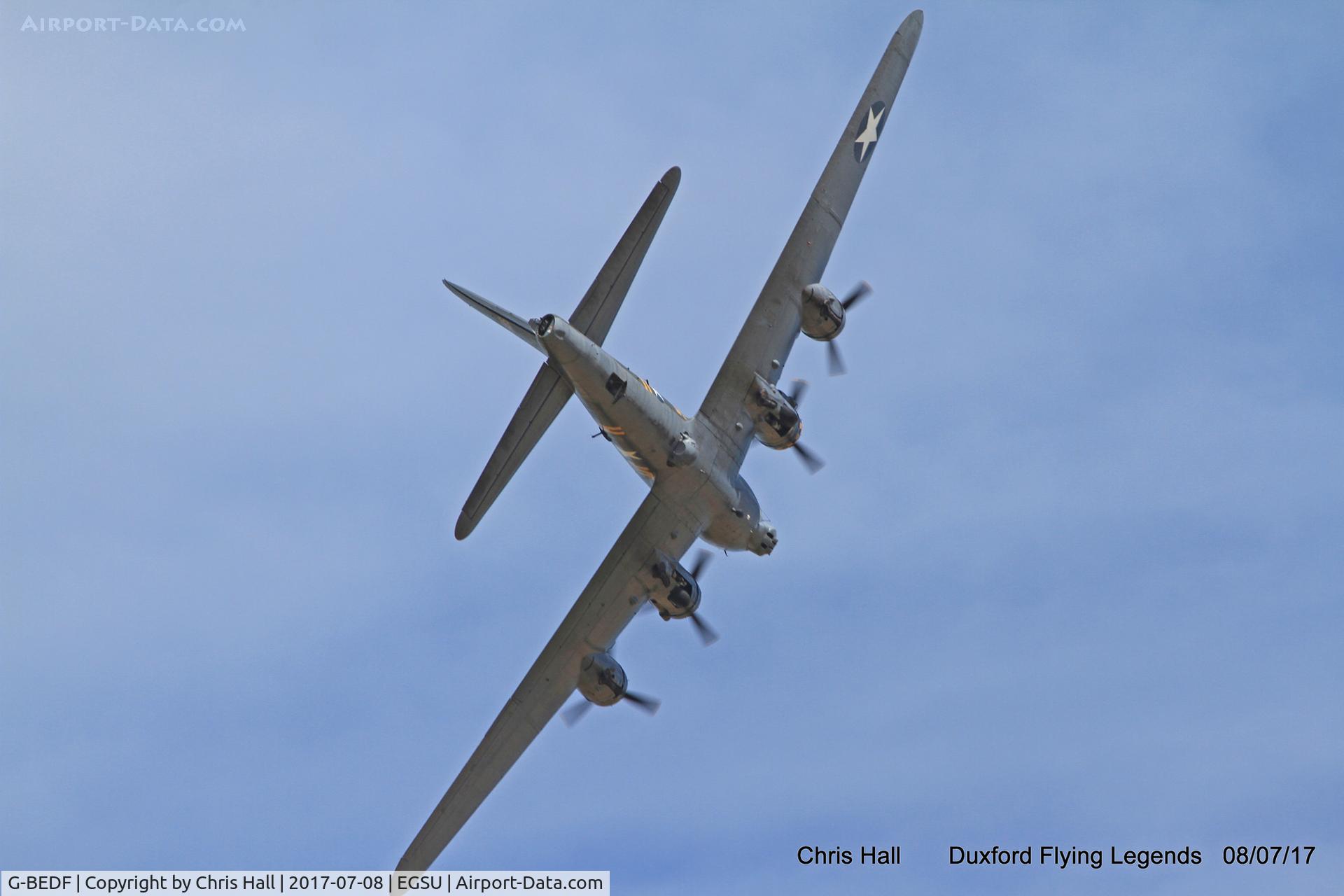 G-BEDF, 1944 Boeing B-17G Flying Fortress C/N 8693, Duxford Flying Legends 2017