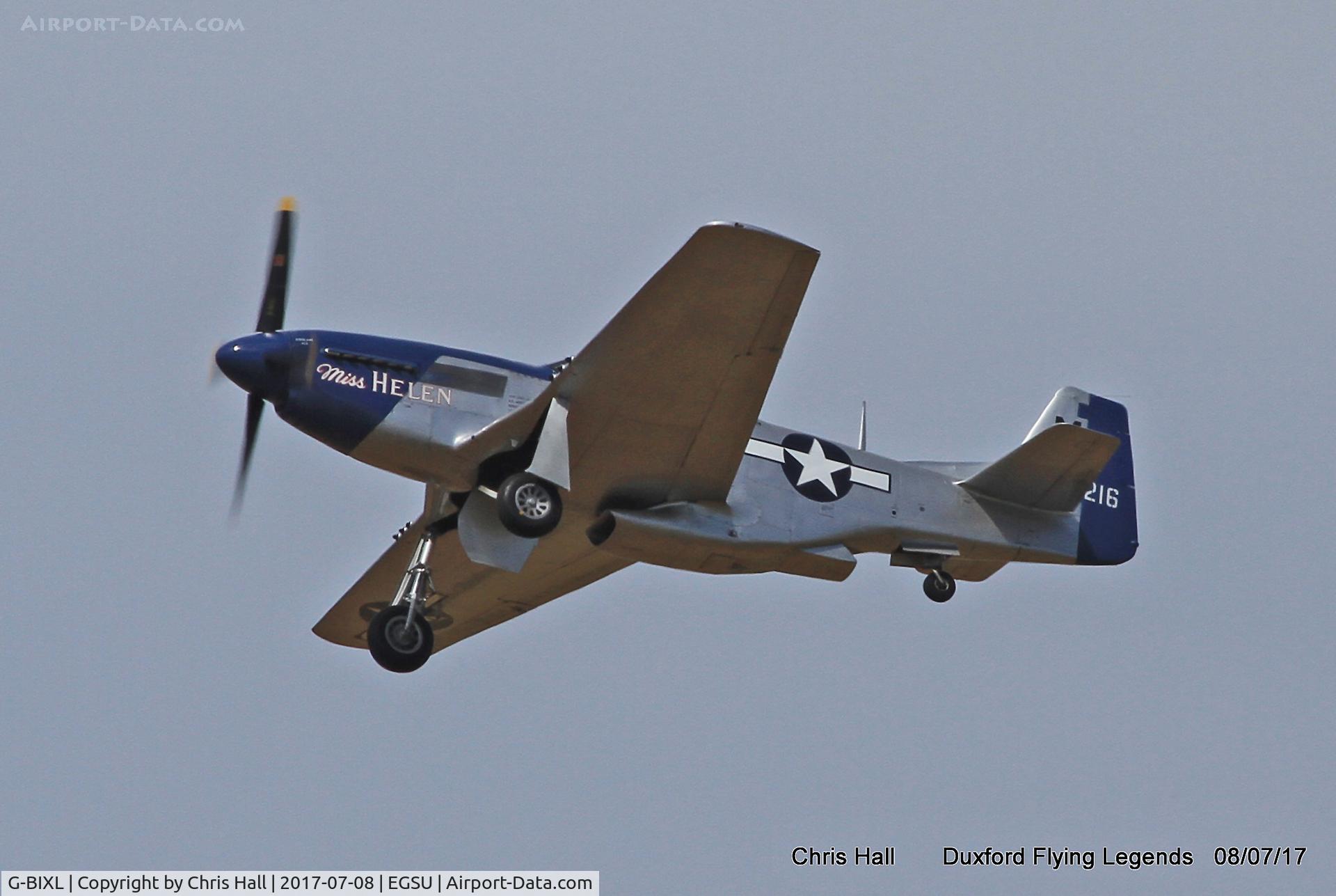 G-BIXL, 1944 North American P-51D Mustang C/N 122-38675, Duxford Flying Legends 2017