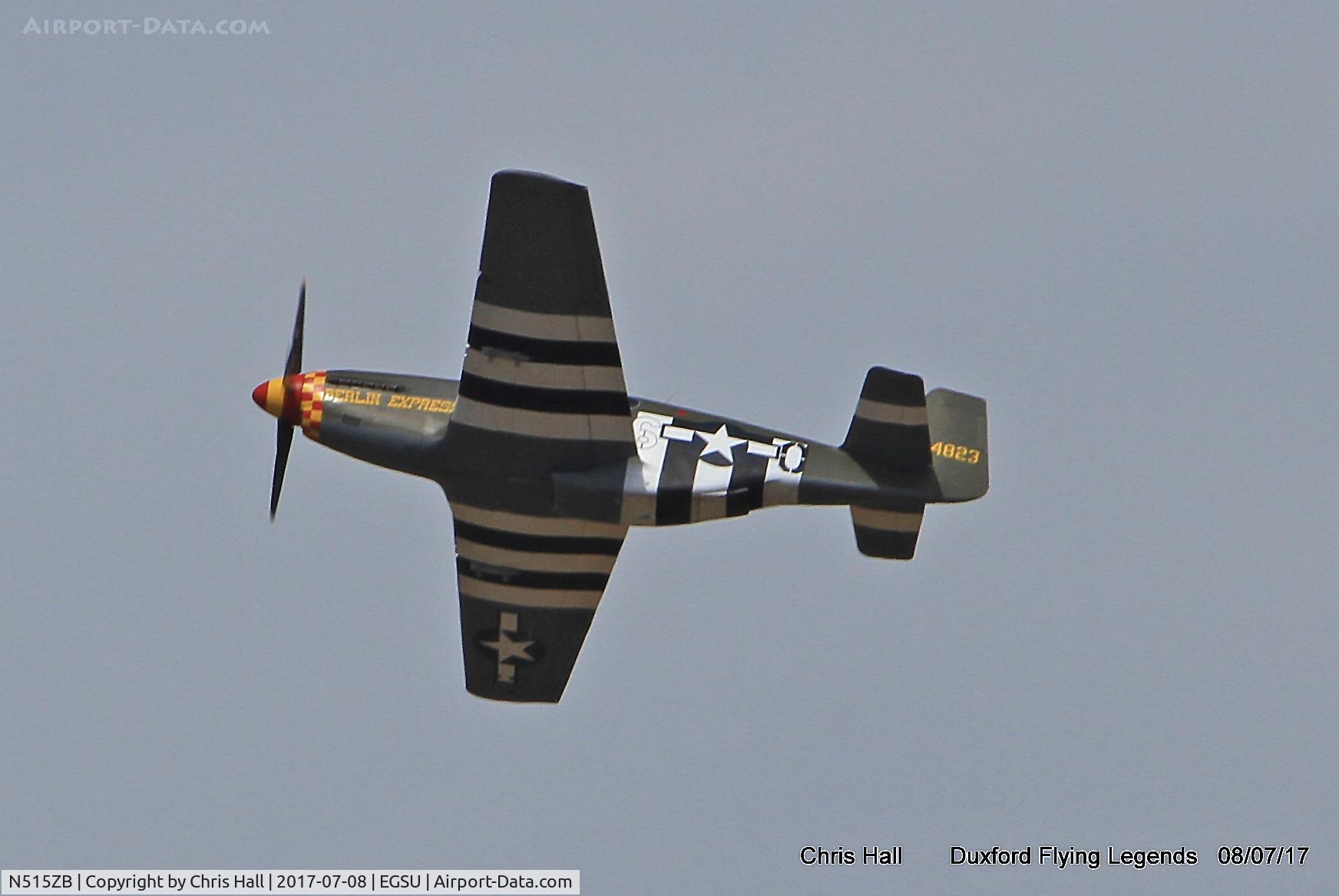 N515ZB, 1944 North American P-51B Mustang C/N 104-25866, Duxford Flying Legends 2017