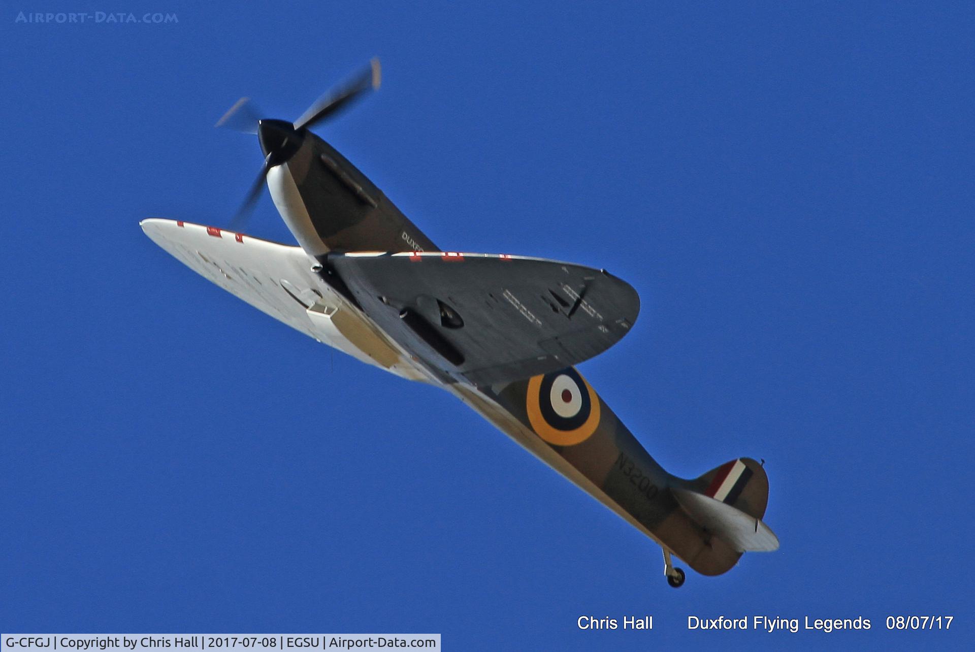 G-CFGJ, 1939 Supermarine Spitfire 1 C/N 441, Duxford Flying Legends 2017