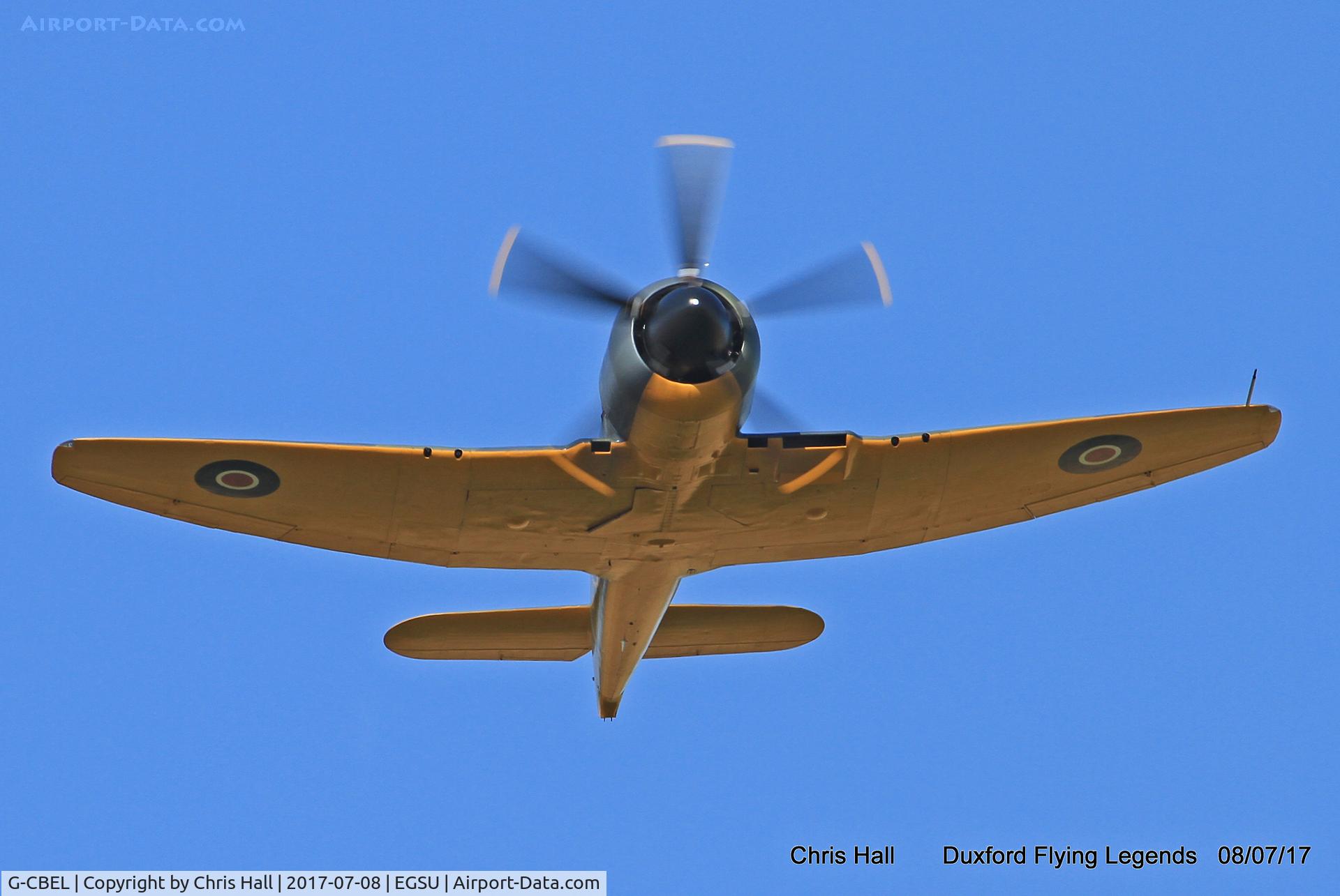 G-CBEL, 1953 Hawker Fury FB11 C/N 37539, Duxford Flying Legends 2017