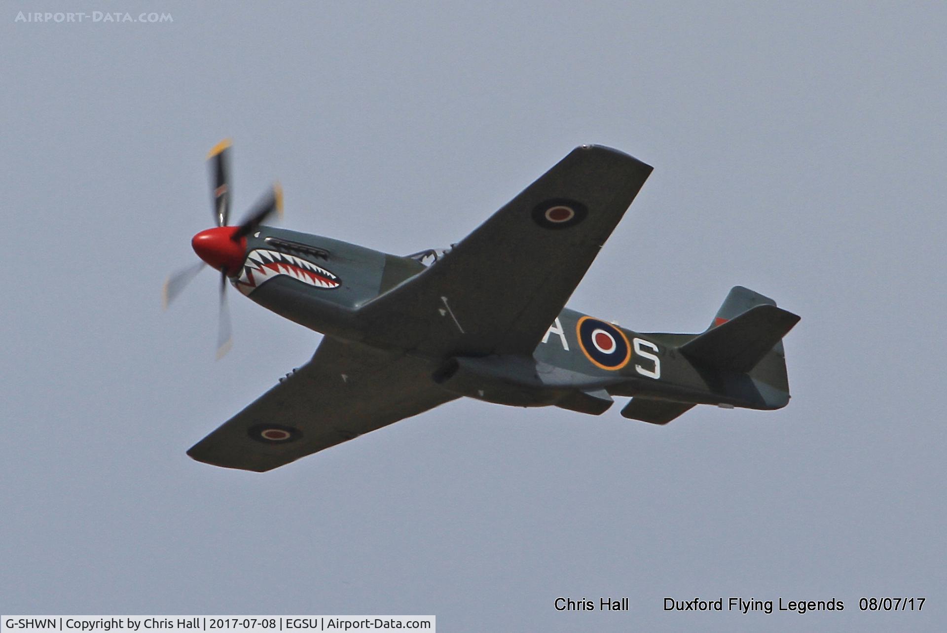 G-SHWN, 1944 North American P-51D Mustang C/N 122-40417, Duxford Flying Legends 2017