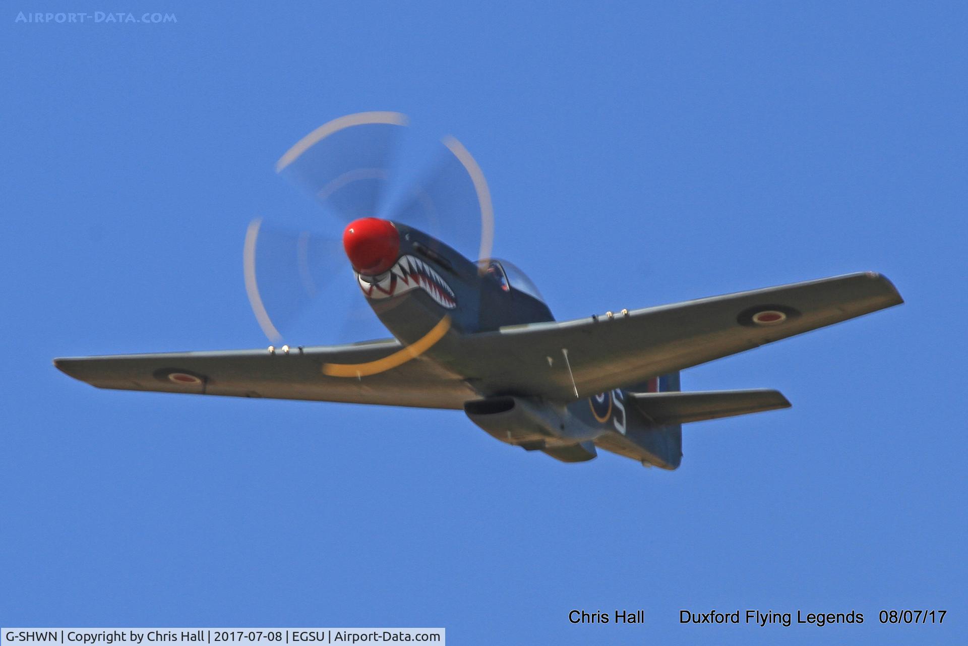G-SHWN, 1944 North American P-51D Mustang C/N 122-40417, Duxford Flying Legends 2017