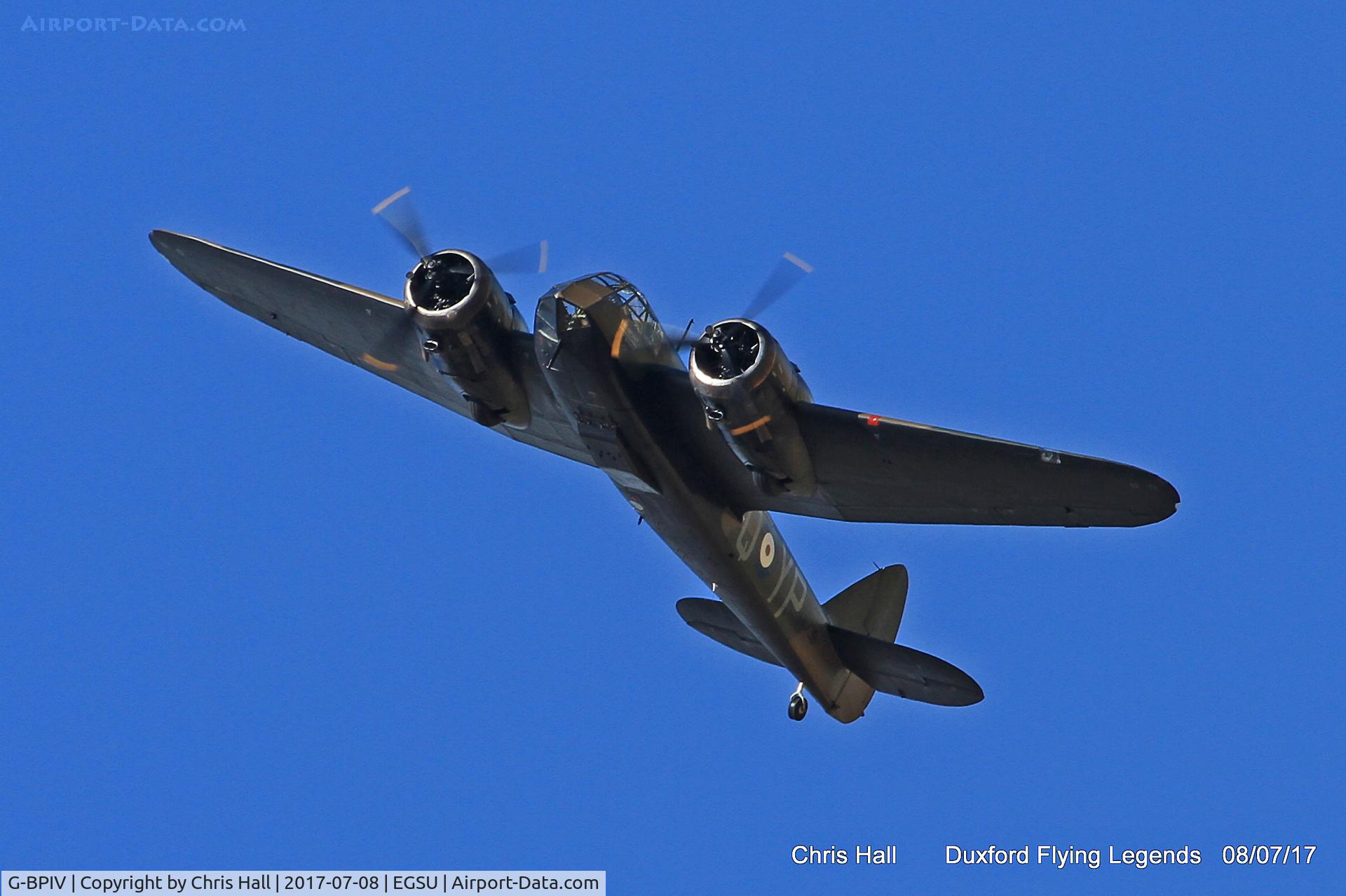 G-BPIV, 1943 Bristol 149 Bolingbroke Mk.IVT C/N 10201, Duxford Flying Legends 2017