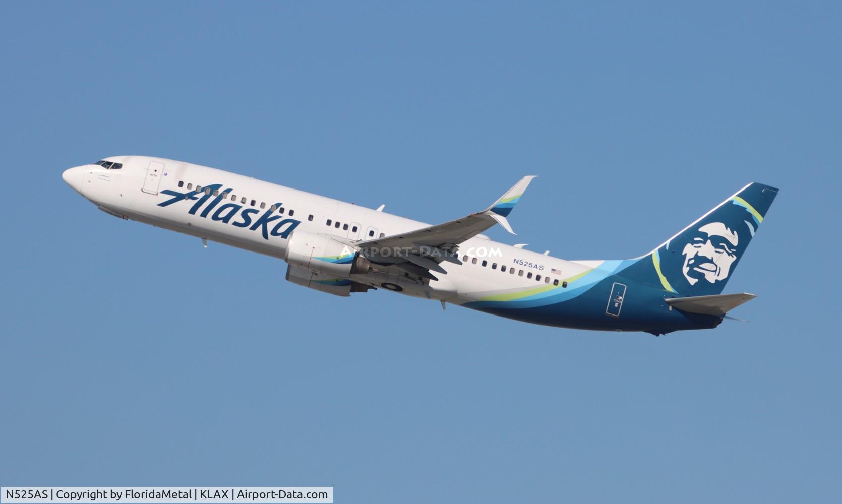 N525AS, 2009 Boeing 737-890 C/N 35692, ASA 738 zx lax-dca