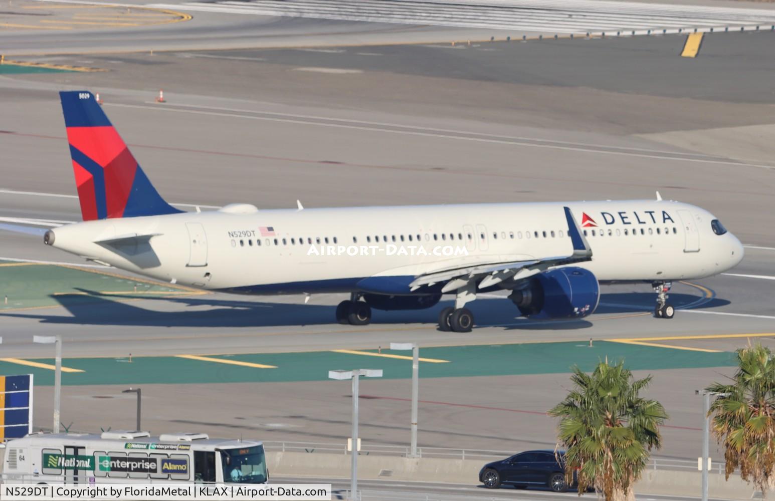N529DT, 2023 Airbus A321-271NX C/N 11277, DAL A321N zx lax-sea