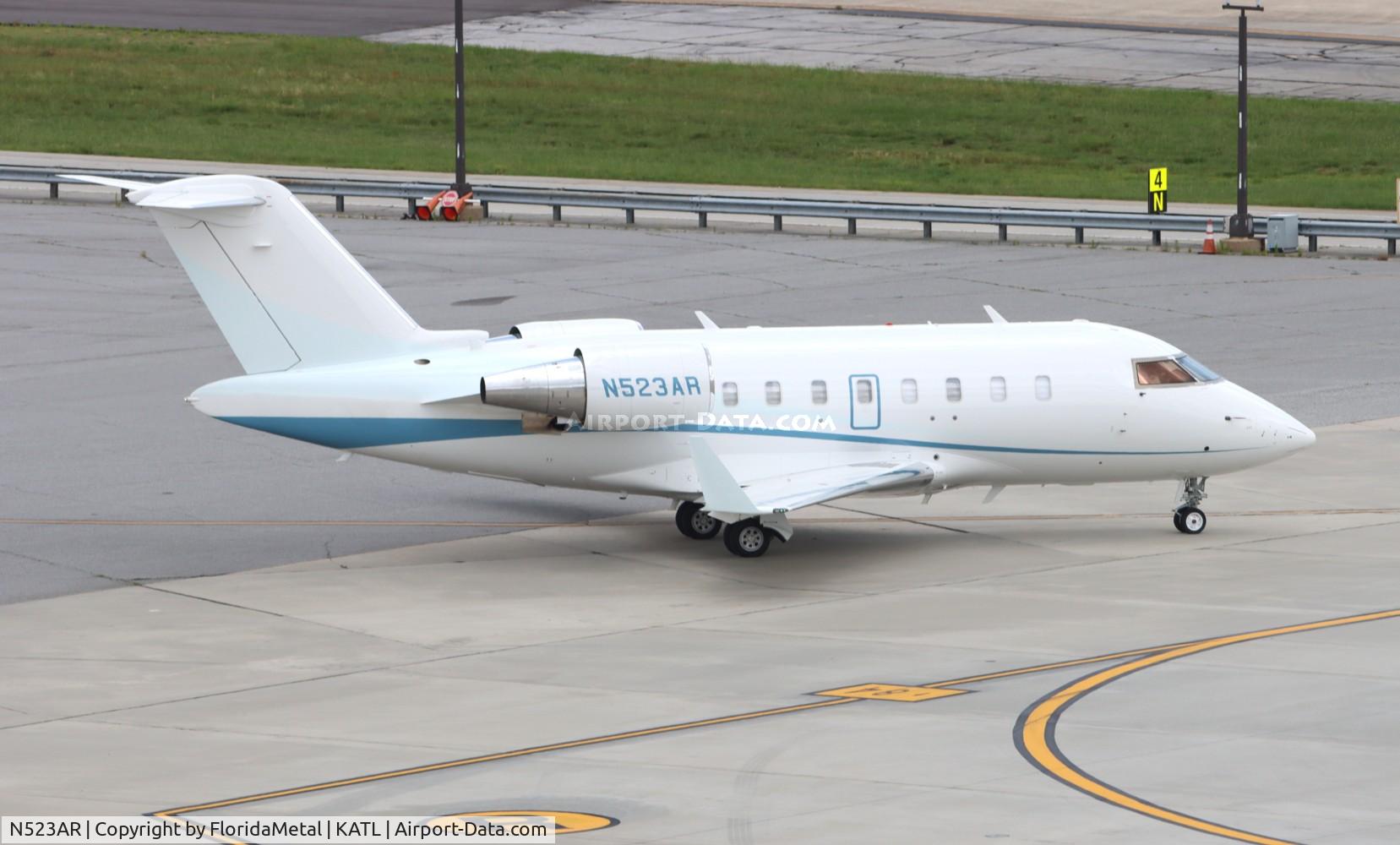 N523AR, 2009 Bombardier Challenger 605 (CL-600-2B16) C/N 5839, Challenger 605 zx atl-dpa