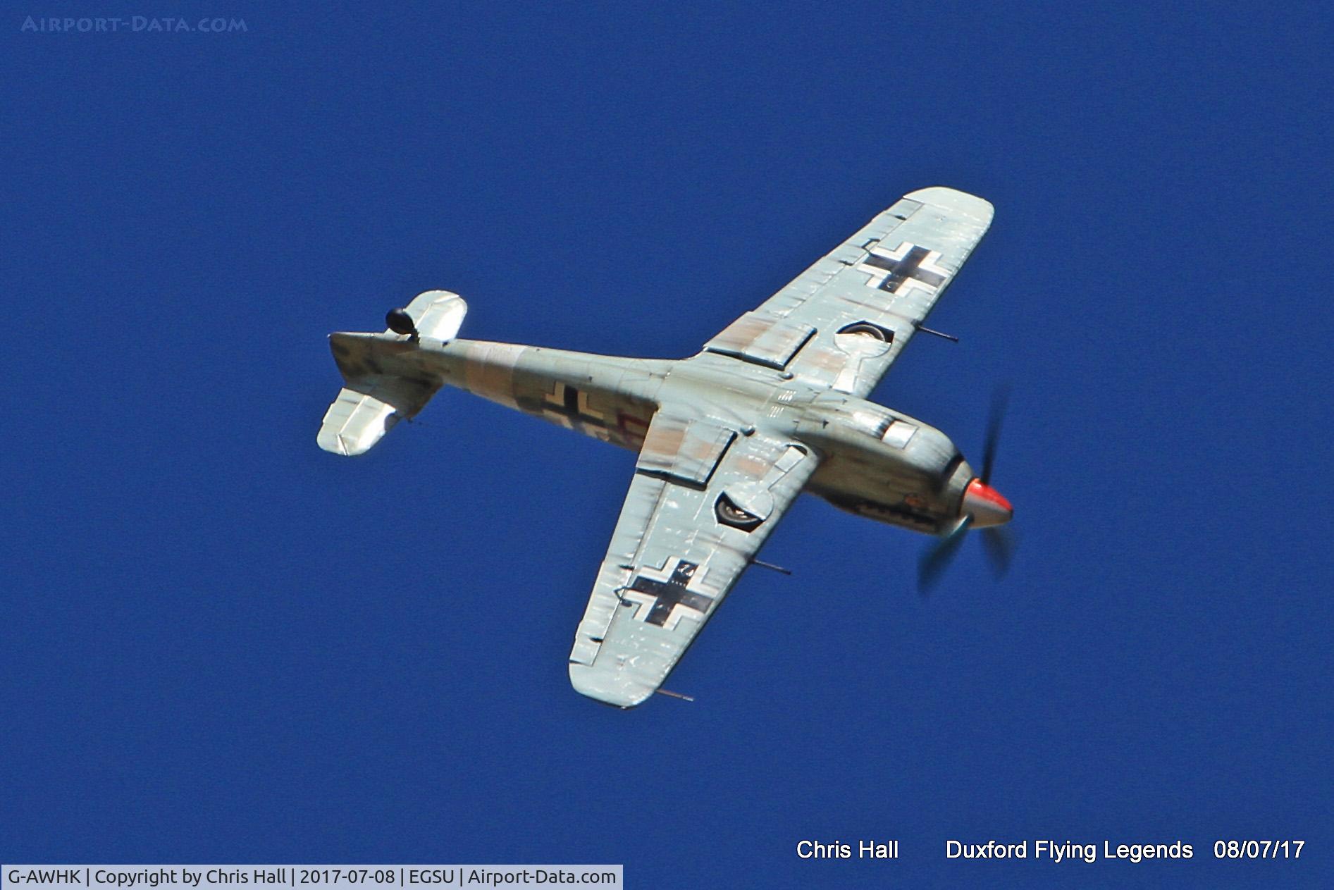 G-AWHK, 1949 Hispano HA-1112-M1L Buchon C/N 172, Duxford Flying Legends 2017