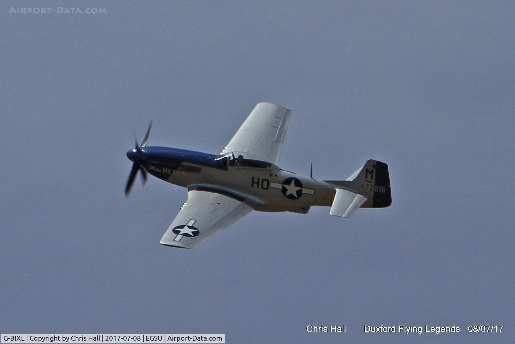 G-BIXL, 1944 North American P-51D Mustang C/N 122-38675, Duxford Flying Legends 2017