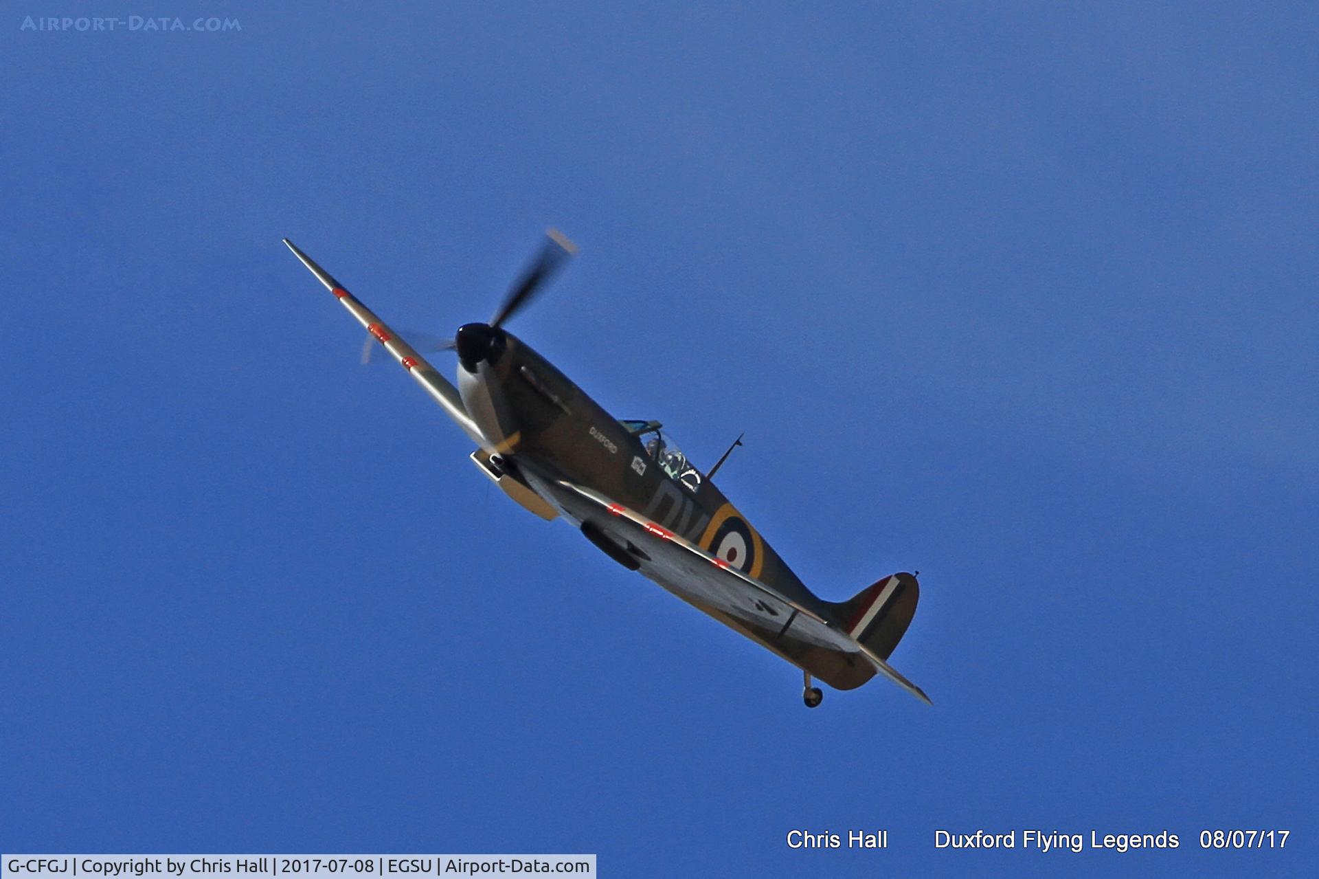 G-CFGJ, 1939 Supermarine Spitfire 1 C/N 441, Duxford Flying Legends 2017