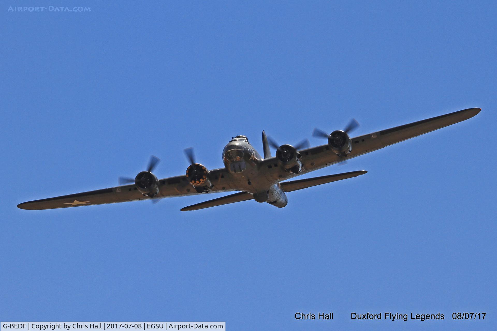 G-BEDF, 1944 Boeing B-17G Flying Fortress C/N 8693, Duxford Flying Legends 2017