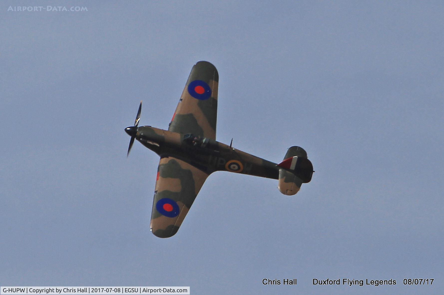G-HUPW, 1940 Hawker Hurricane I C/N G592301, Duxford Flying Legends 2017