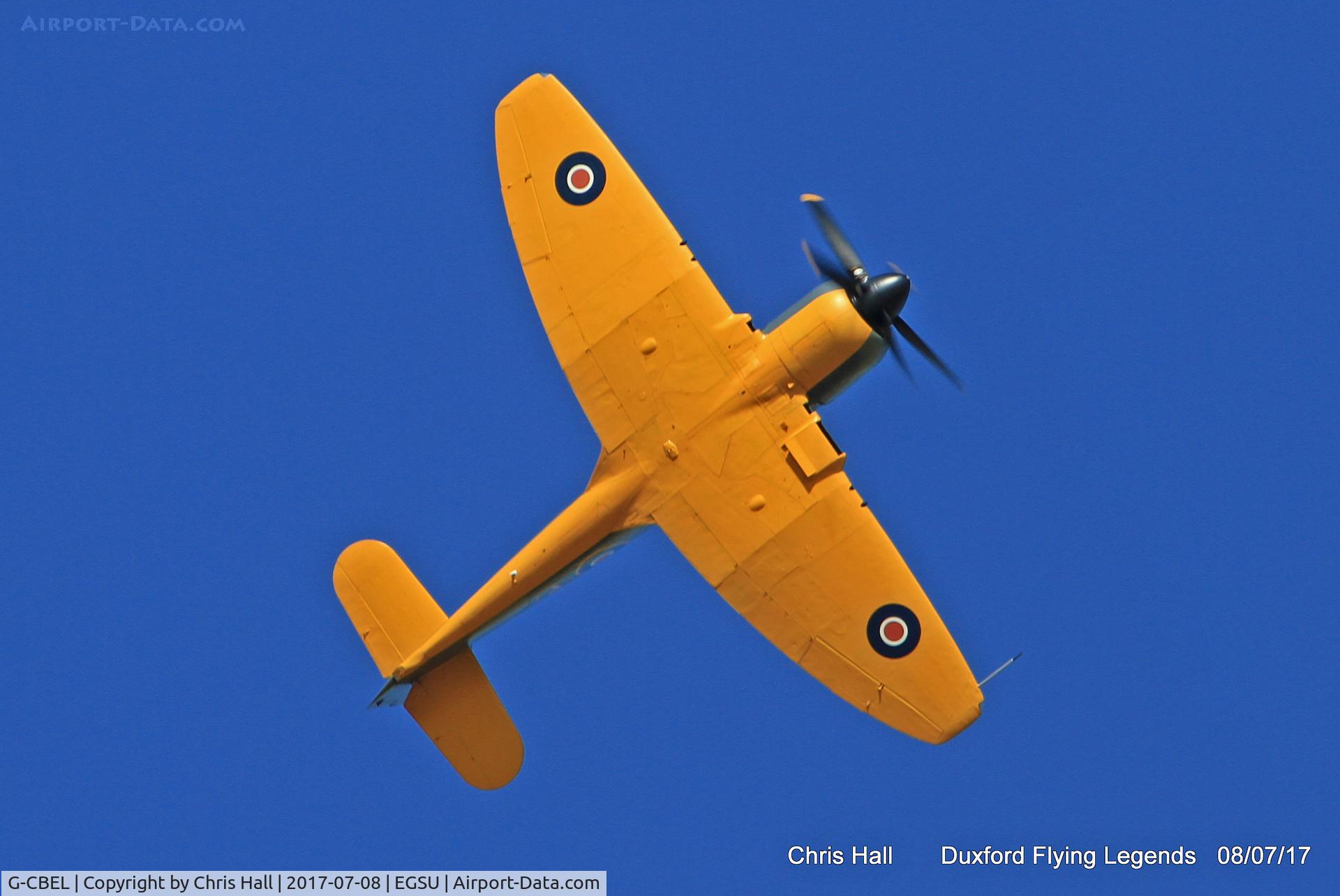 G-CBEL, 1953 Hawker Fury FB11 C/N 37539, Duxford Flying Legends 2017
