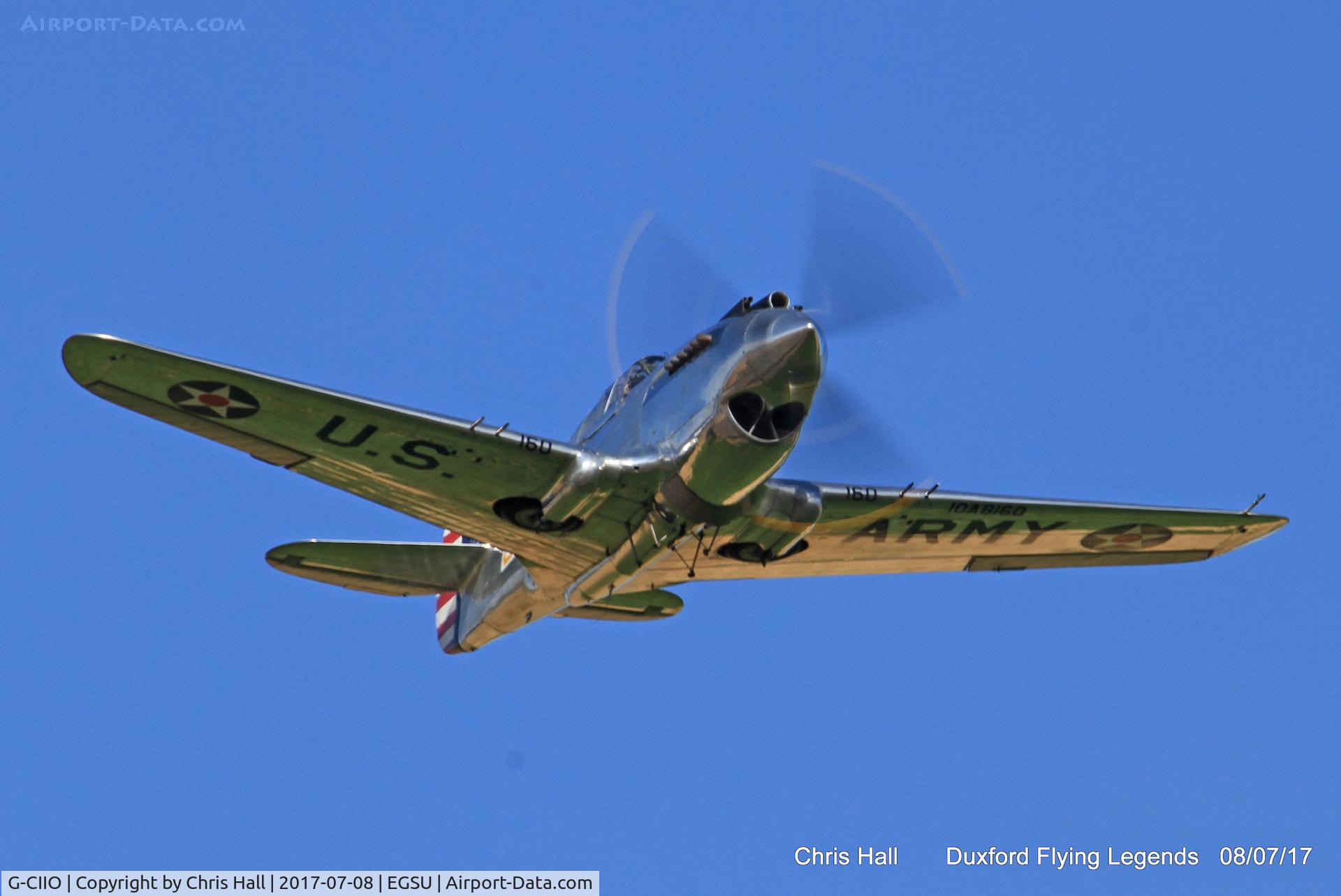 G-CIIO, 1941 Curtiss P-40C Warhawk C/N 16161, Duxford Flying Legends 2017