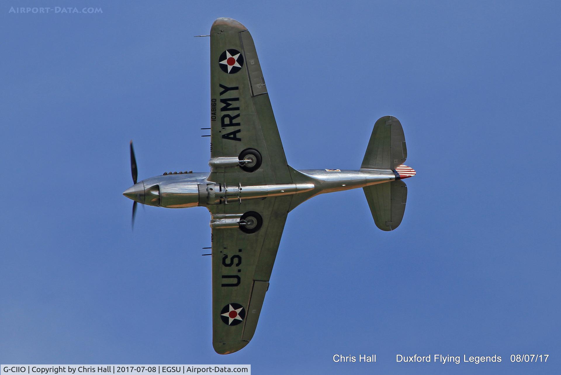 G-CIIO, 1941 Curtiss P-40C Warhawk C/N 16161, Duxford Flying Legends 2017