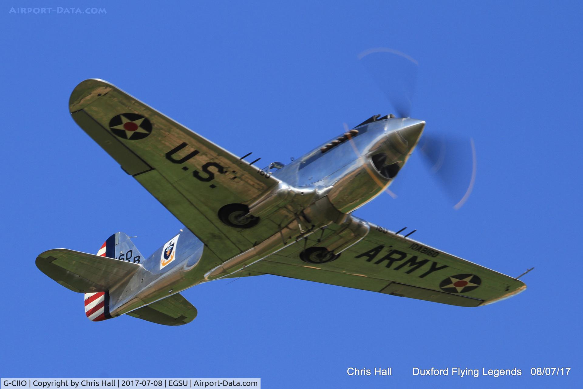 G-CIIO, 1941 Curtiss P-40C Warhawk C/N 16161, Duxford Flying Legends 2017