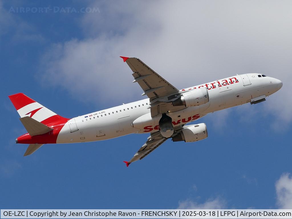 OE-LZC, 2012 Airbus A320-214 C/N 5278, Paris (CDG)	Vienna (VIE)	OS412