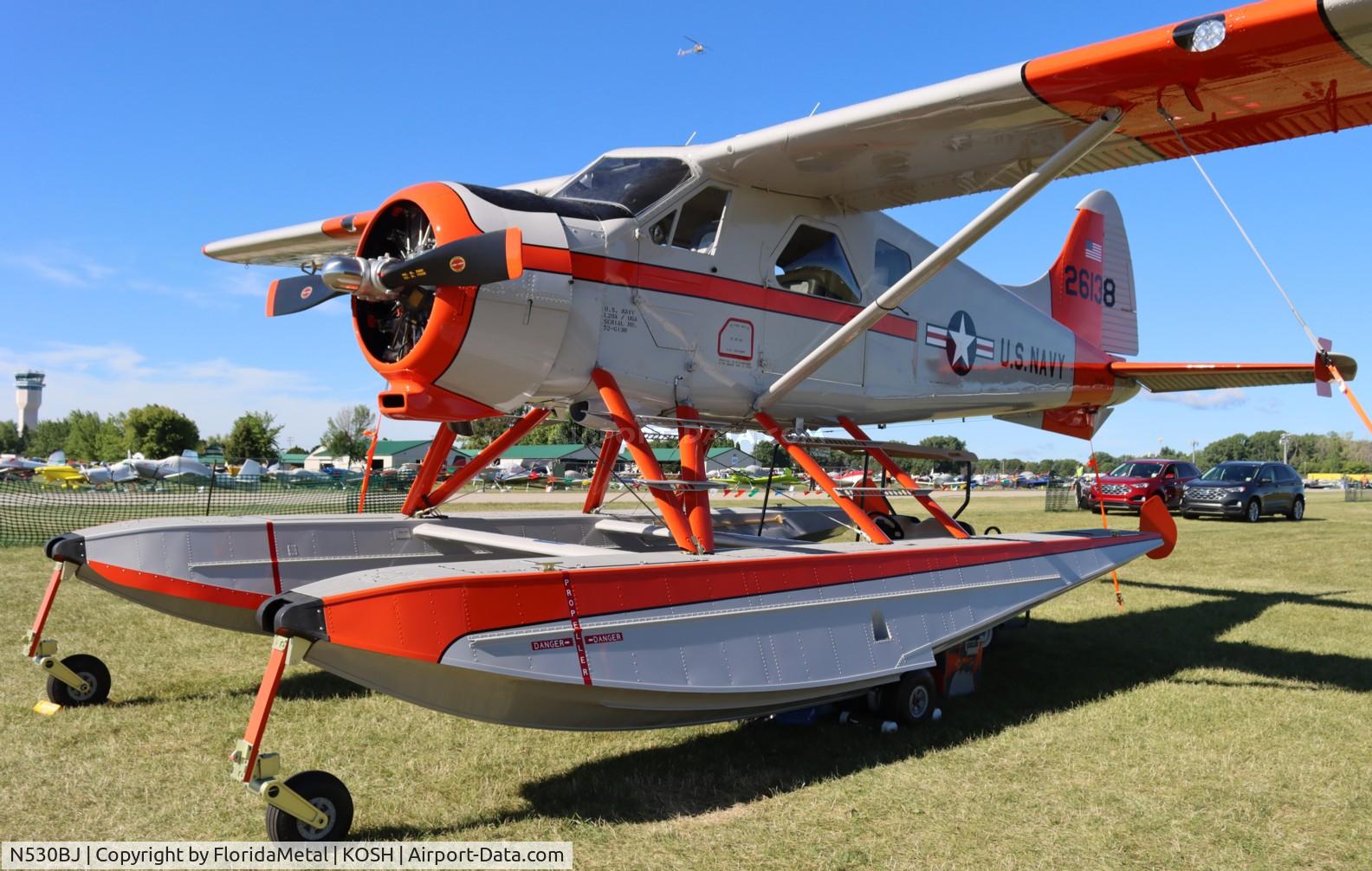 N530BJ, De Havilland Canada DHC-2 Beaver Mk.I (L20A) C/N 530, L-20 zx 