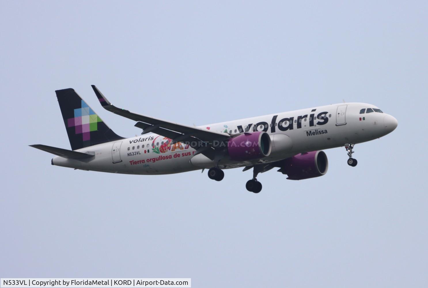 N533VL, 2017 Airbus A320-271N C/N 7862, VOI A32N zx mlm, mmmm-ord