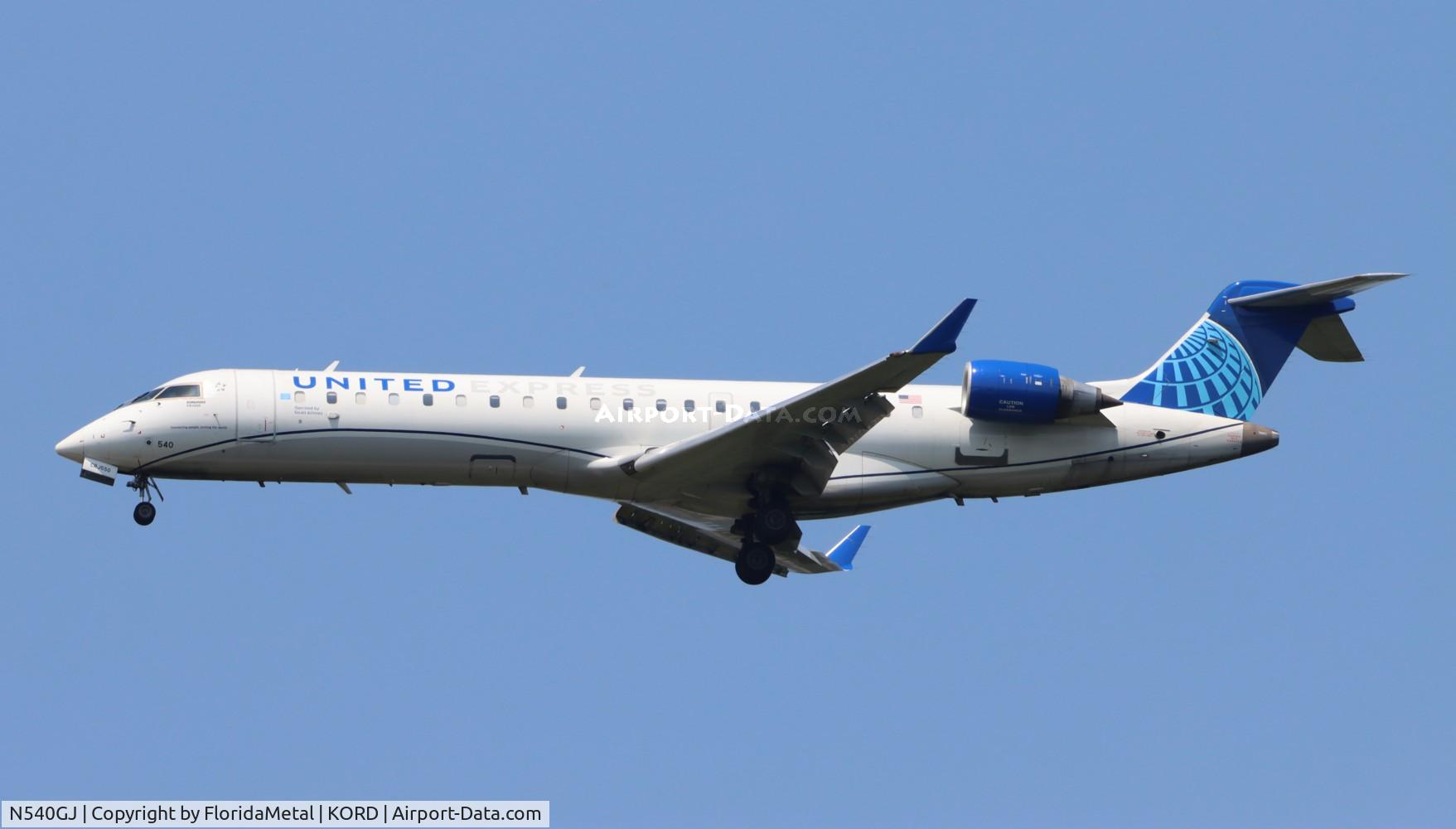 N540GJ, 2006 Bombardier CRJ-550 (CL-600-2C11) C/N 10253, GJS/UE CR7 zx cvg-ord