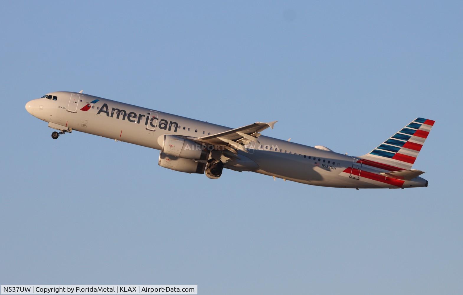 N537UW, 2009 Airbus A321-231 C/N 4041, AAL A321 zx lax-dfw