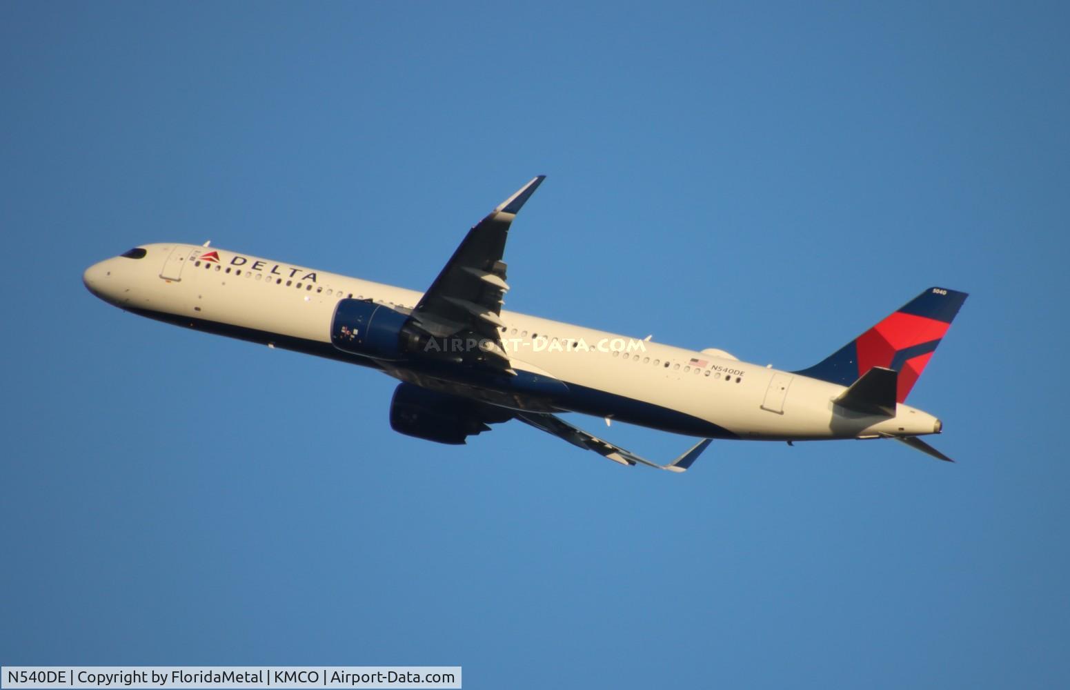 N540DE, 2023 Airbus A321-271NX C/N 11475, DAL A321N zx mco-lax