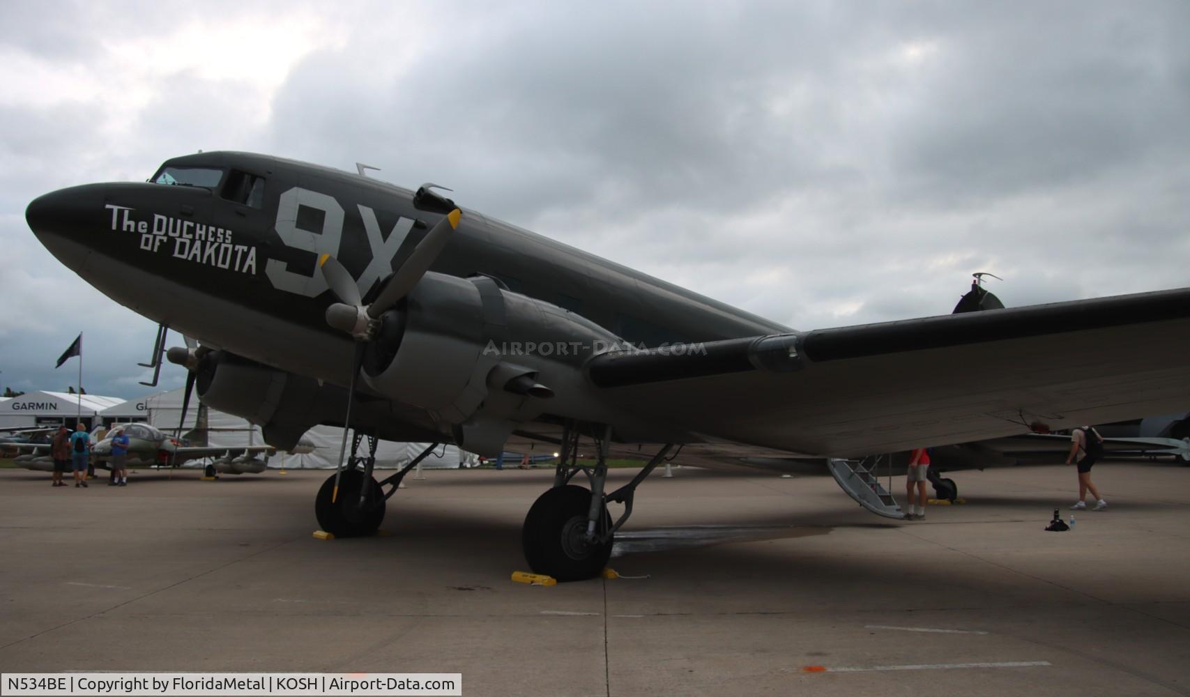 N534BE, 1944 Douglas DC-3A-S1C3G C/N 4932, C-53 zx