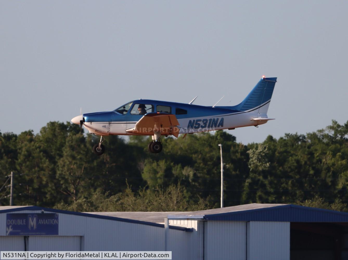 N531NA, 1977 Piper PA-28-181 C/N 28-7790414, PA-28-181 zx 7fl6-lal