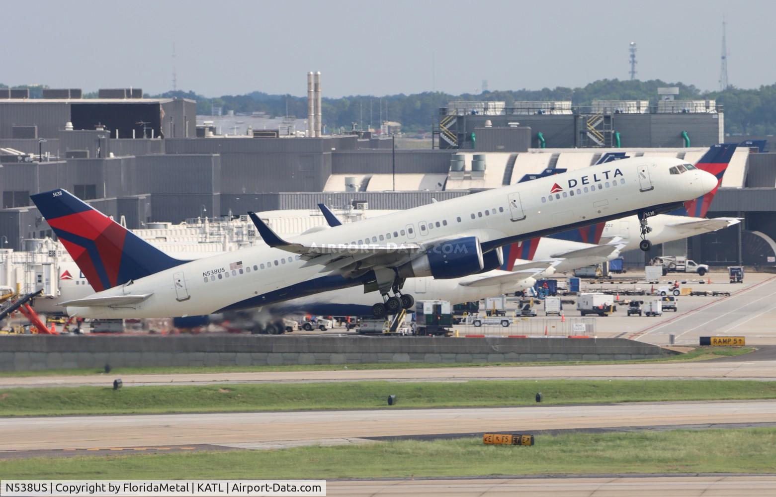 N538US, 1996 Boeing 757-251 C/N 26485, DAL 752 zx atl-bwi