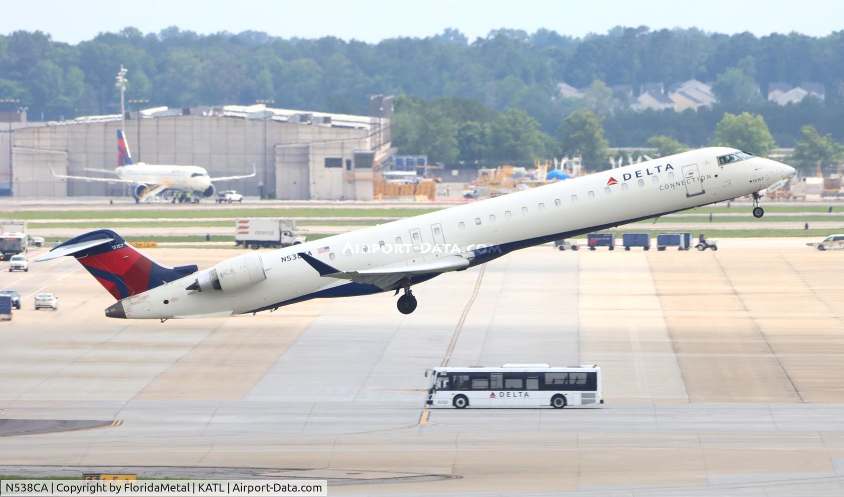 N538CA, 2008 Bombardier CRJ-900ER (CL-600-2D24) C/N 15157, EDV/DAL CR9 zx atl-mli