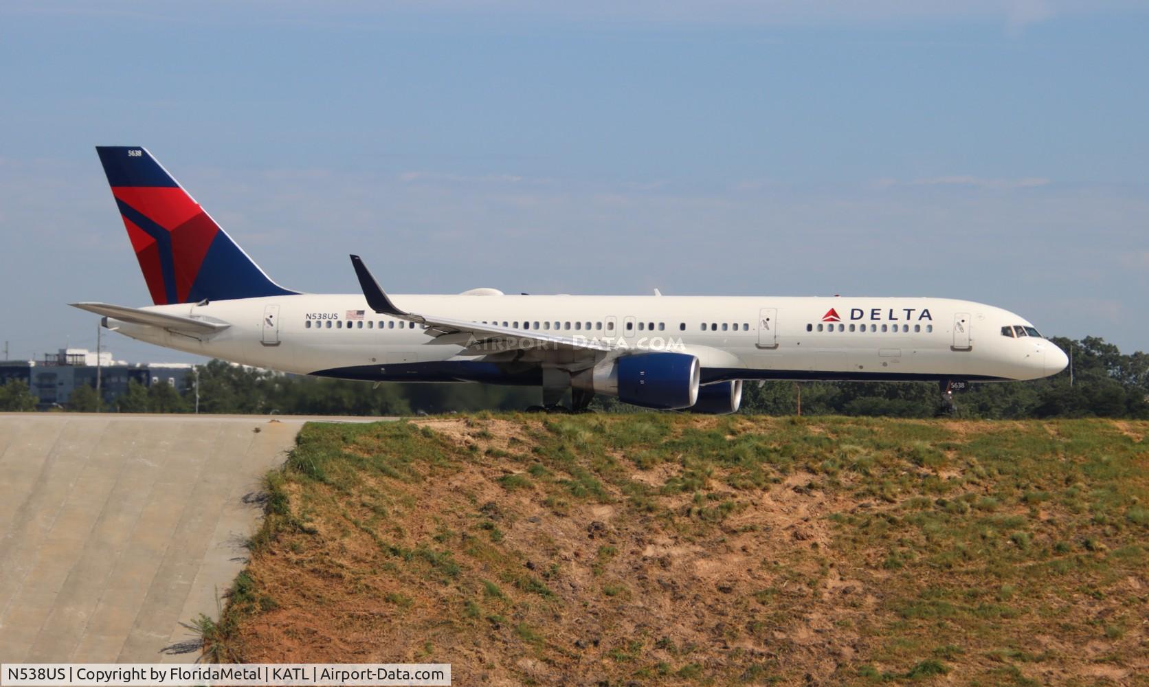N538US, 1996 Boeing 757-251 C/N 26485, DAL 752 zx atl-ord