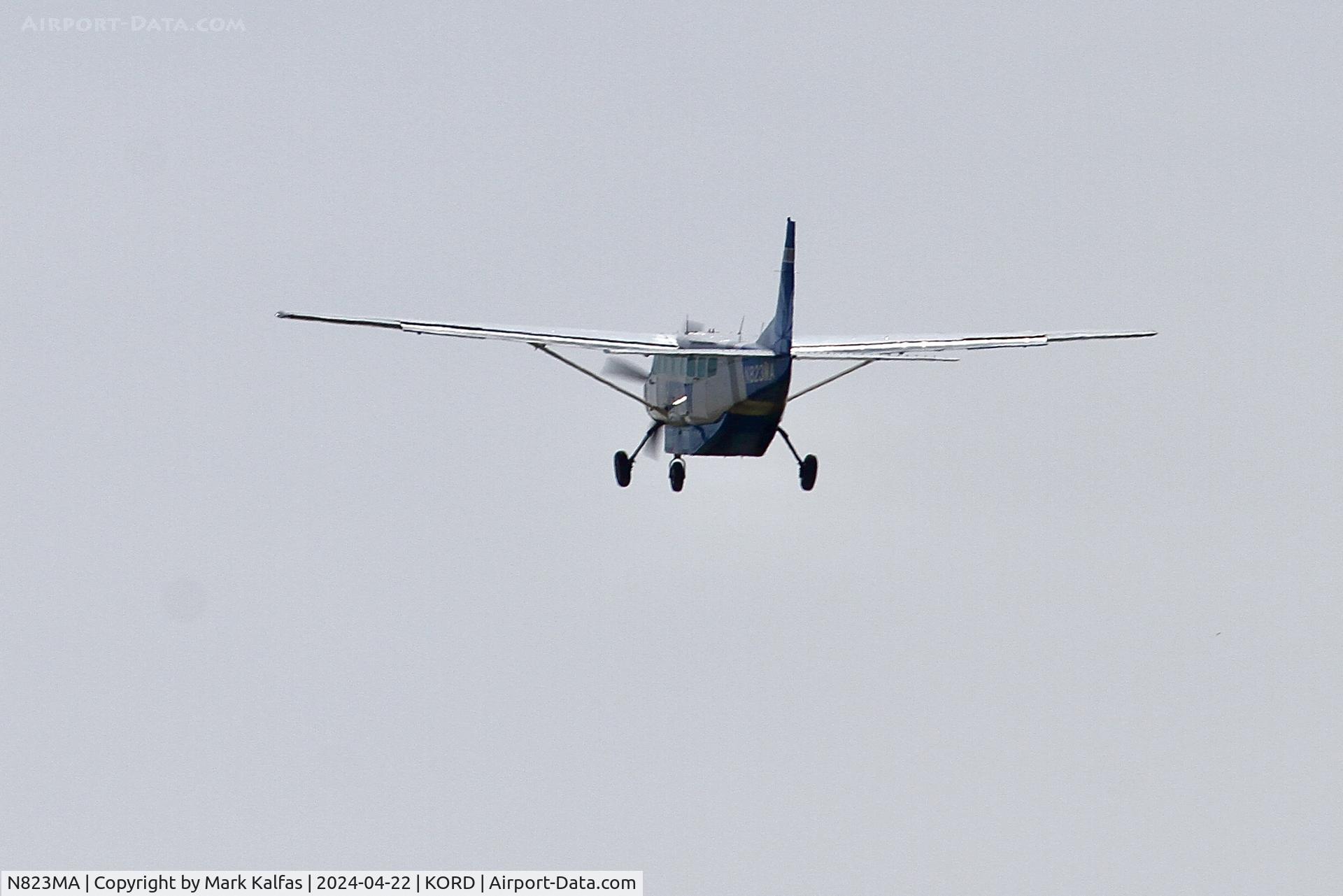 N823MA, 2018 Cessna 208B C/N 208B5470, C208 SOUTHERN AIRWAYS PACIFIC Cessna 208B Caravan N823MA departing 22L KORD