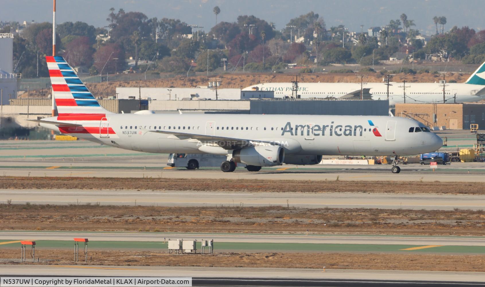 N537UW, 2009 Airbus A321-231 C/N 4041, AAL A321 zx dfw-lax