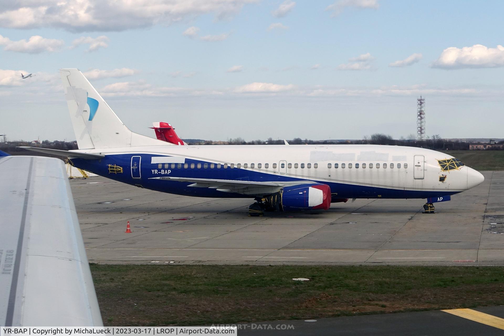 YR-BAP, 1991 Boeing 737-3Y0 C/N 24909, Stored in Bucharest
