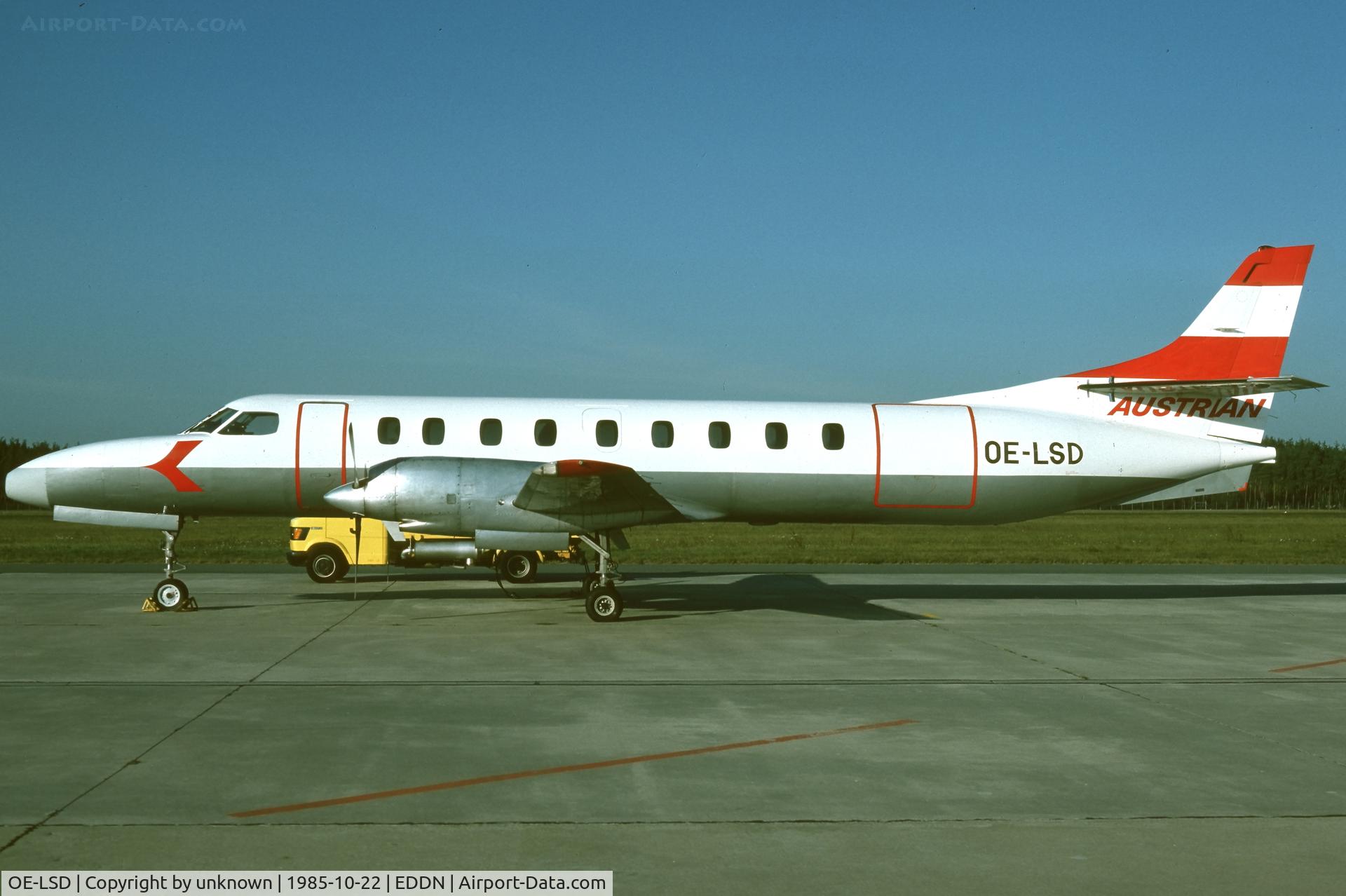 OE-LSD, 1981 Swearingen SA-226-TC Metro II C/N TC-402, NUE 22.10.1985