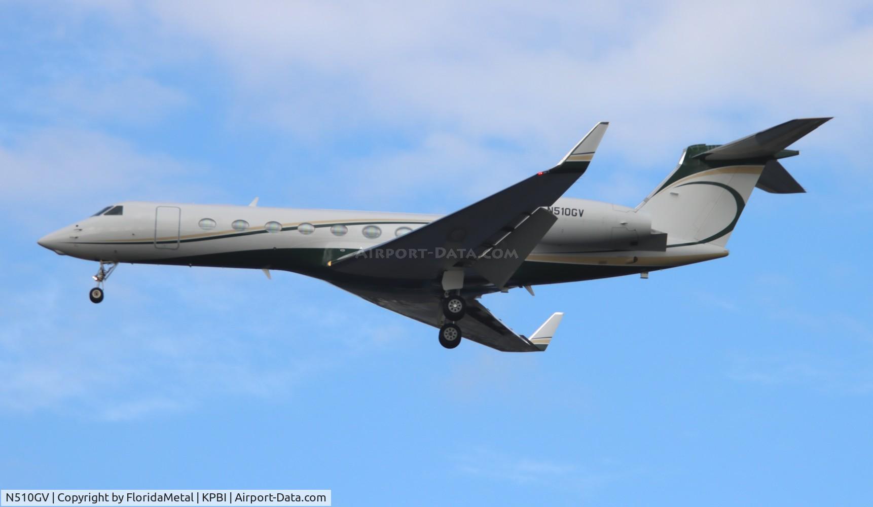 N510GV, 2006 Gulfstream Aerospace GV-SP (G550) C/N 5106, G550 zx fok-pbi