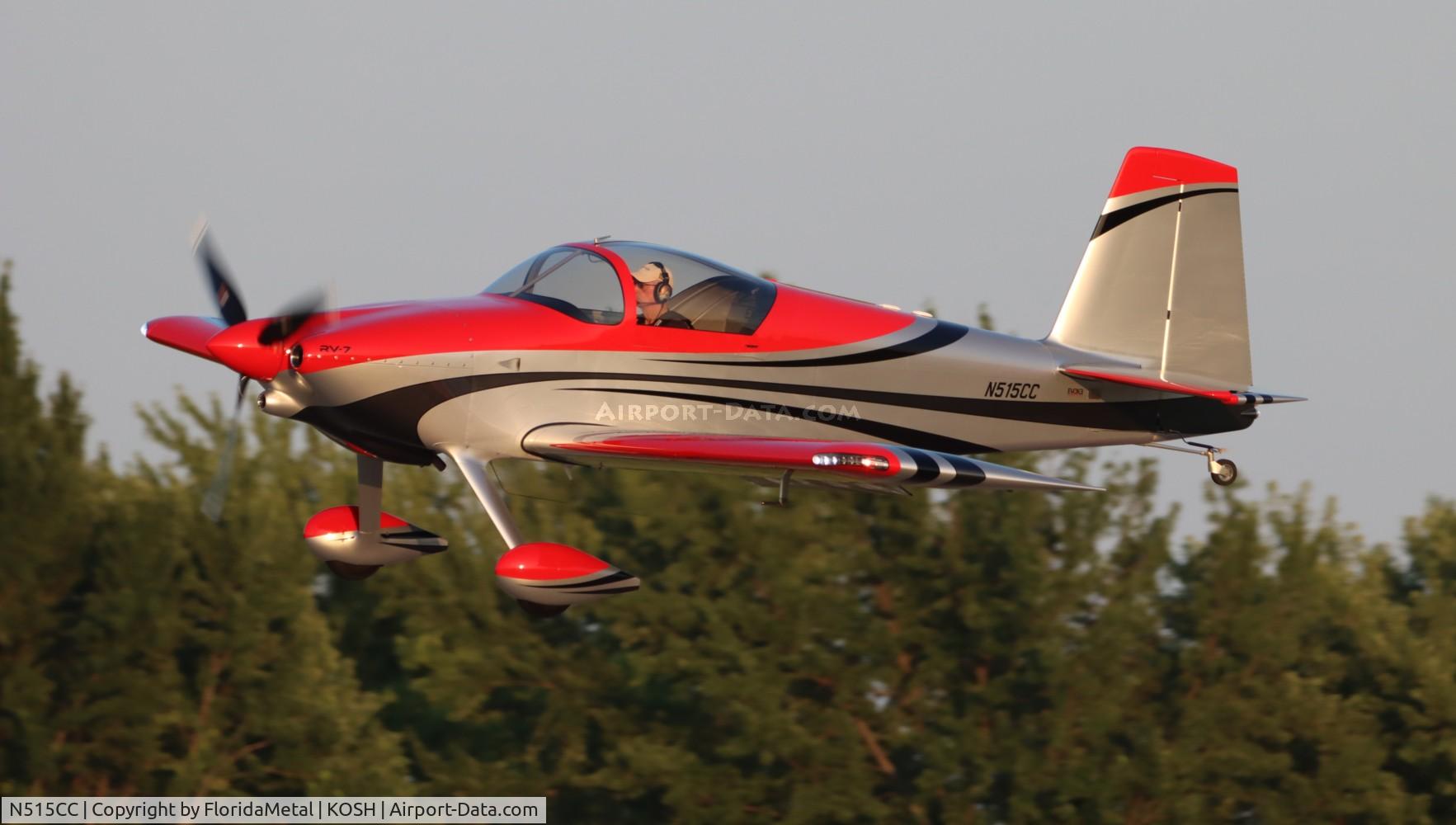 N515CC, 2023 Vans RV-7 C/N 74893, RV-7 zx 