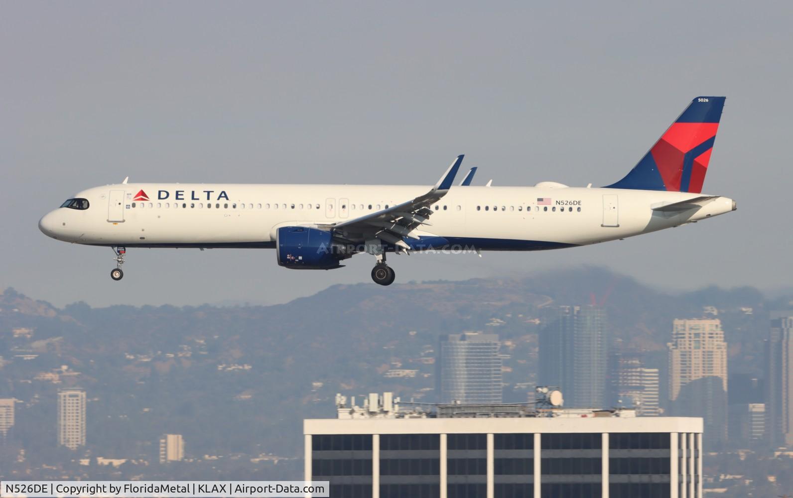 N526DE, 2022 Airbus A321-271NX C/N 11174, DAL A321N zx atl-lax