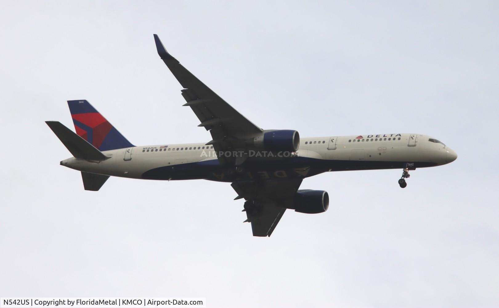 N542US, 1996 Boeing 757-251 C/N 26489, DAL 752 zx atl-mco
