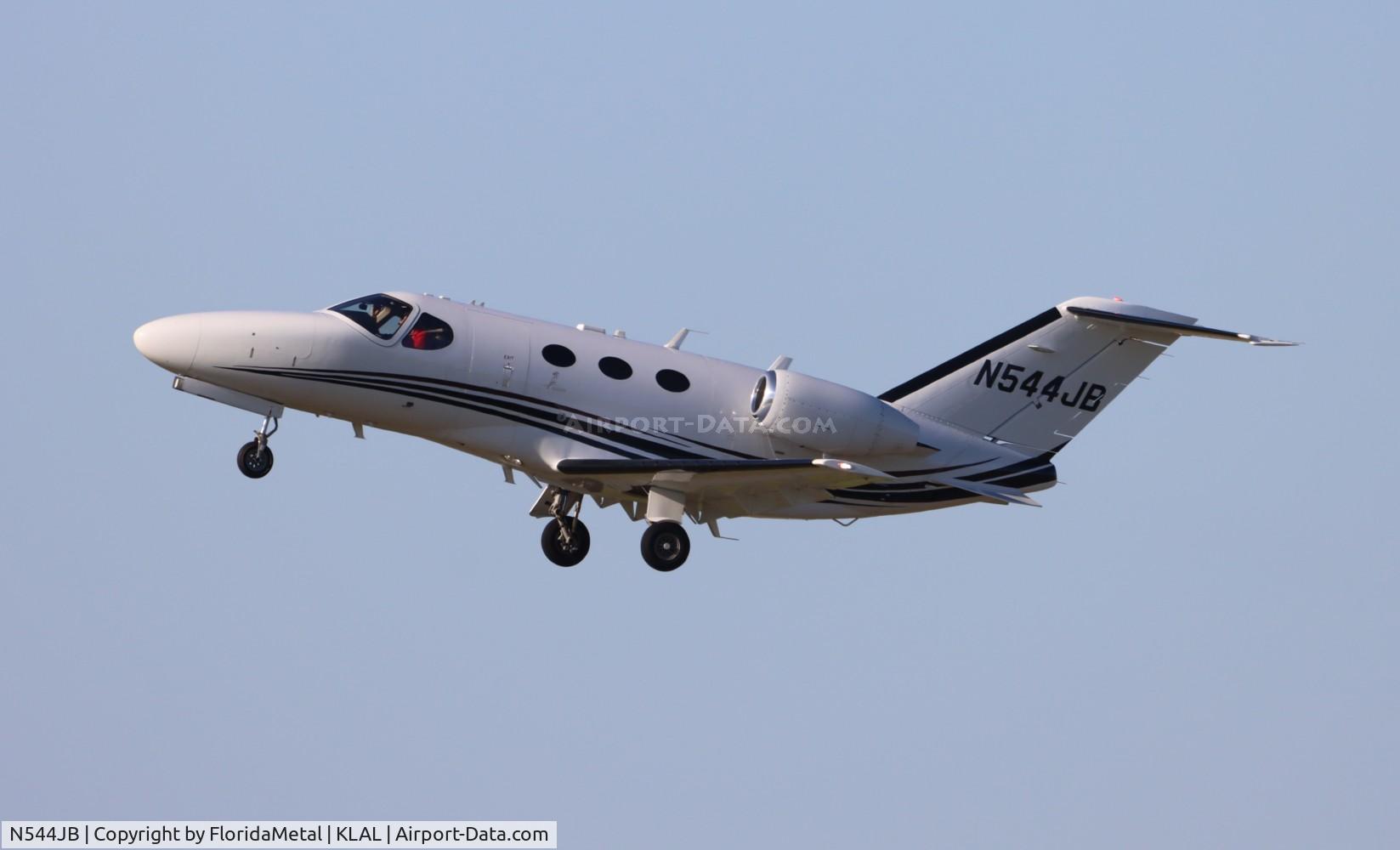 N544JB, 2010 Cessna 510 Citation Mustang C/N 510-0353, C510 zx