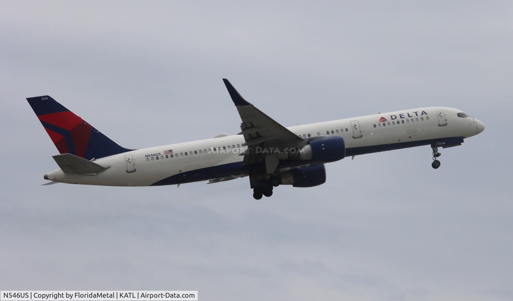N546US, 1996 Boeing 757-251 C/N 26493, DAL 752 zx atl-jax