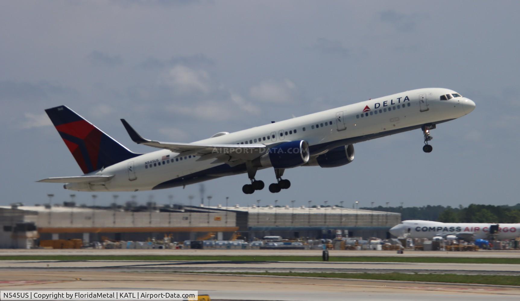 N545US, 1996 Boeing 757-251 C/N 26492, DAL 752 zx atl-tpa