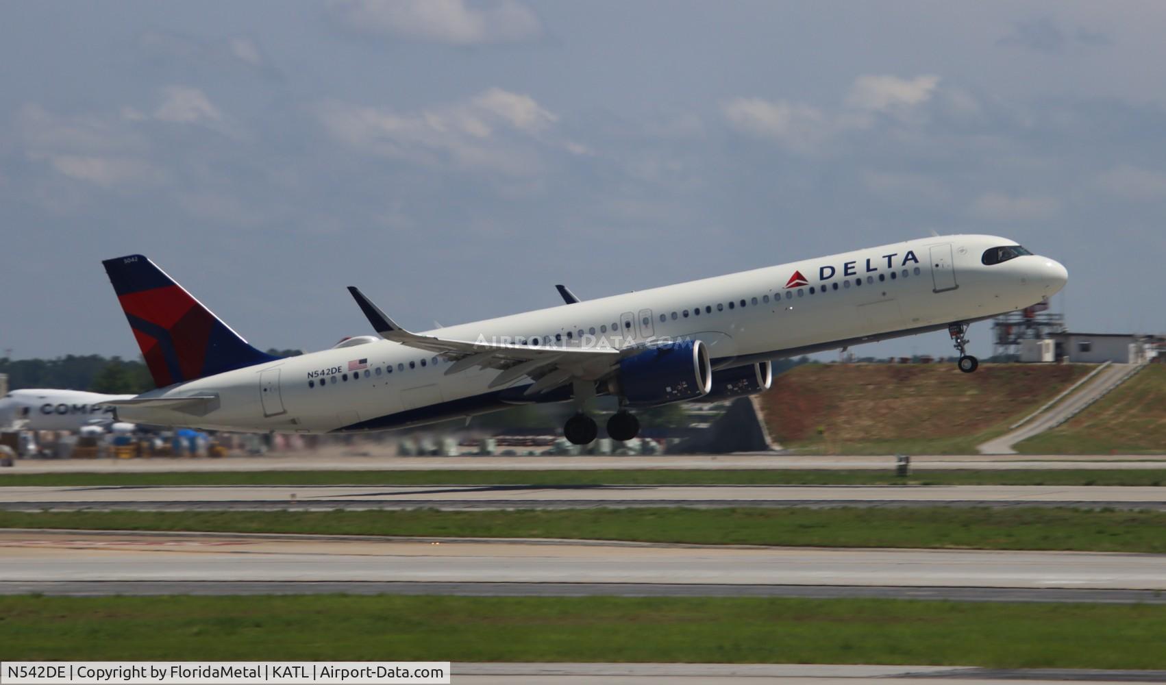 N542DE, 2023 Airbus 321-271NX C/N 11510, DAL A321N zx atl-jfk