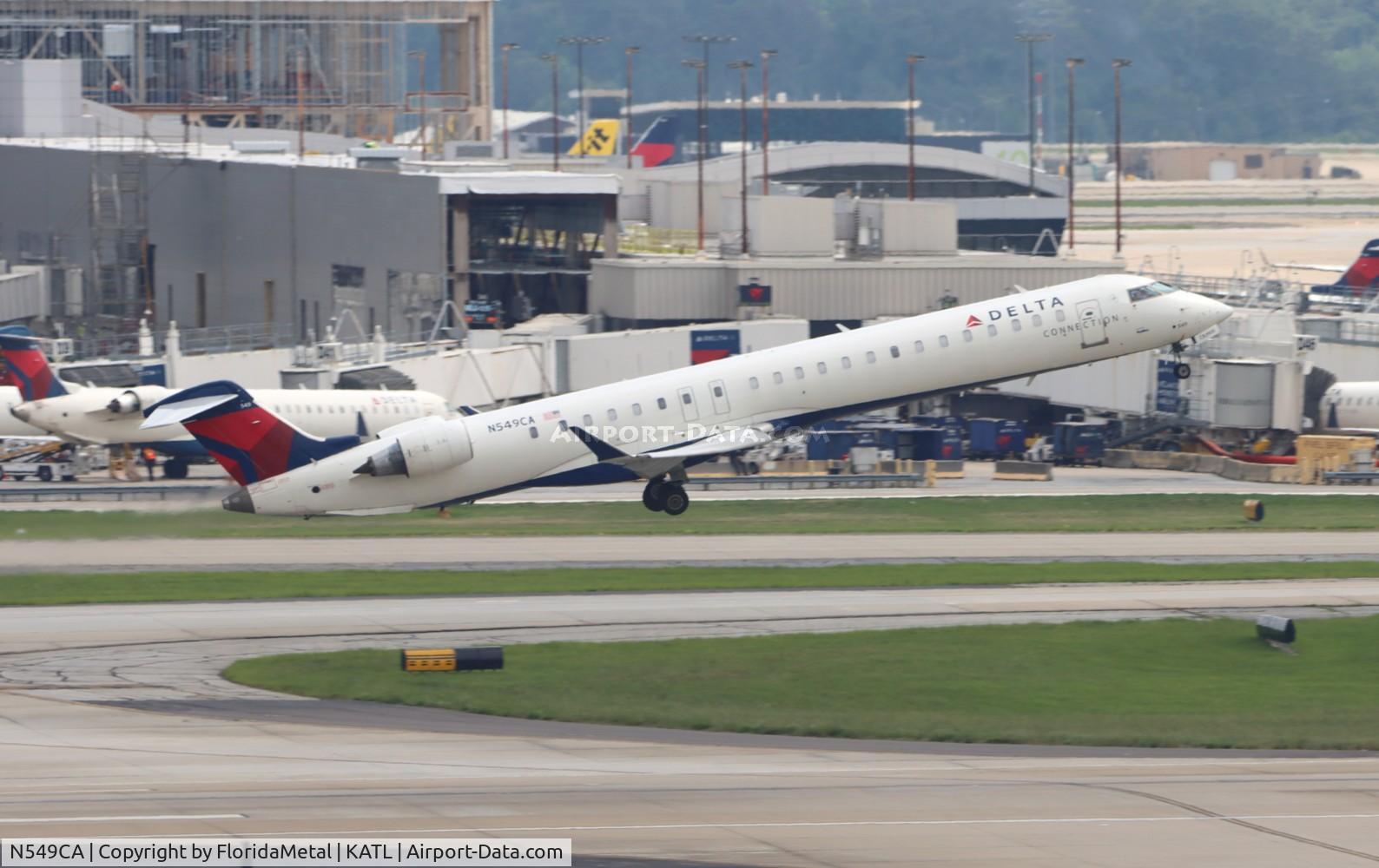 N549CA, 2008 Bombardier CRJ-900ER (CL-600-2D24) C/N 15164, EDV/DAL CR9 zx atl-crv