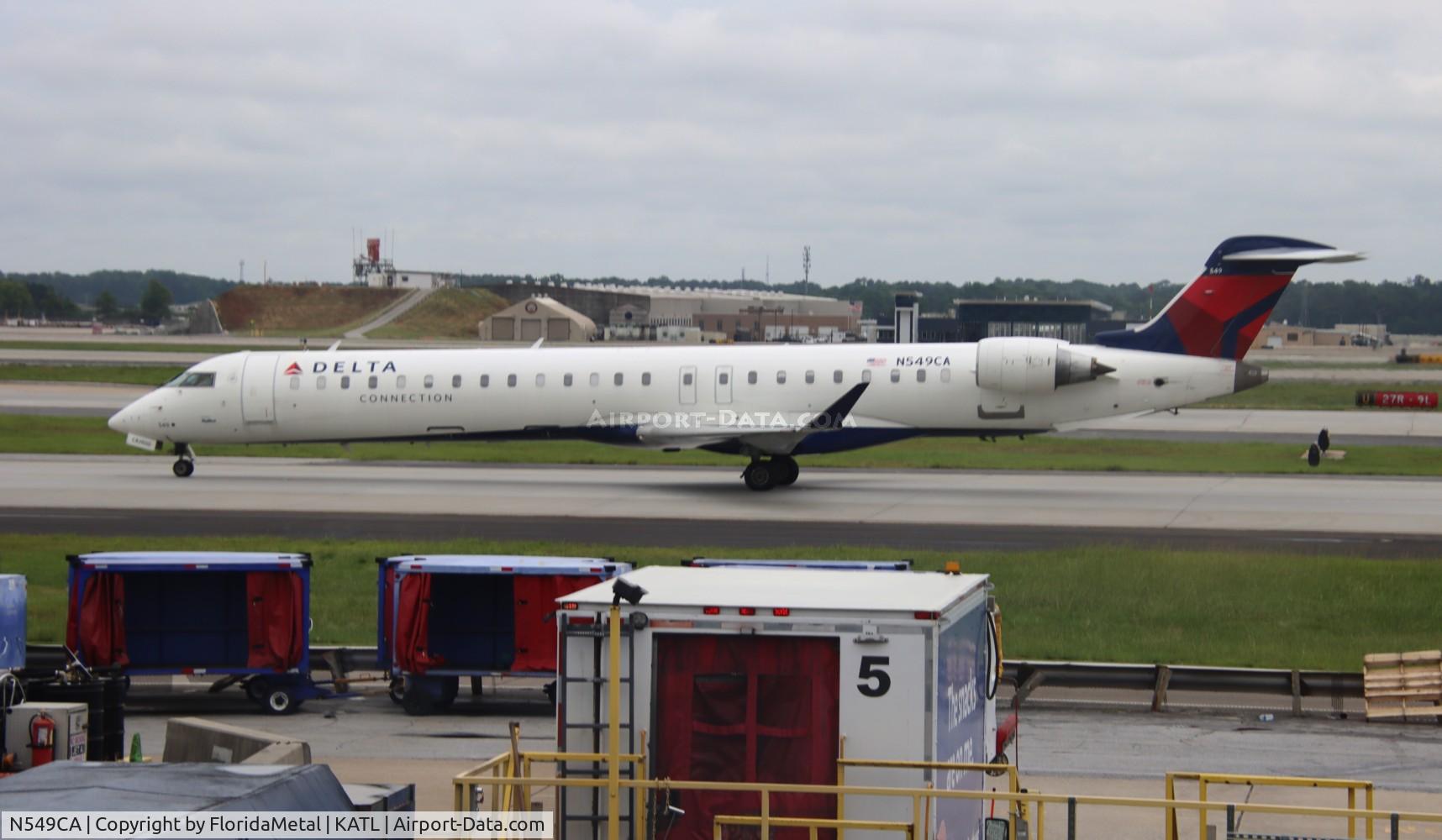 N549CA, 2008 Bombardier CRJ-900ER (CL-600-2D24) C/N 15164, EDV/DAL CR9 zx atl-mgm
