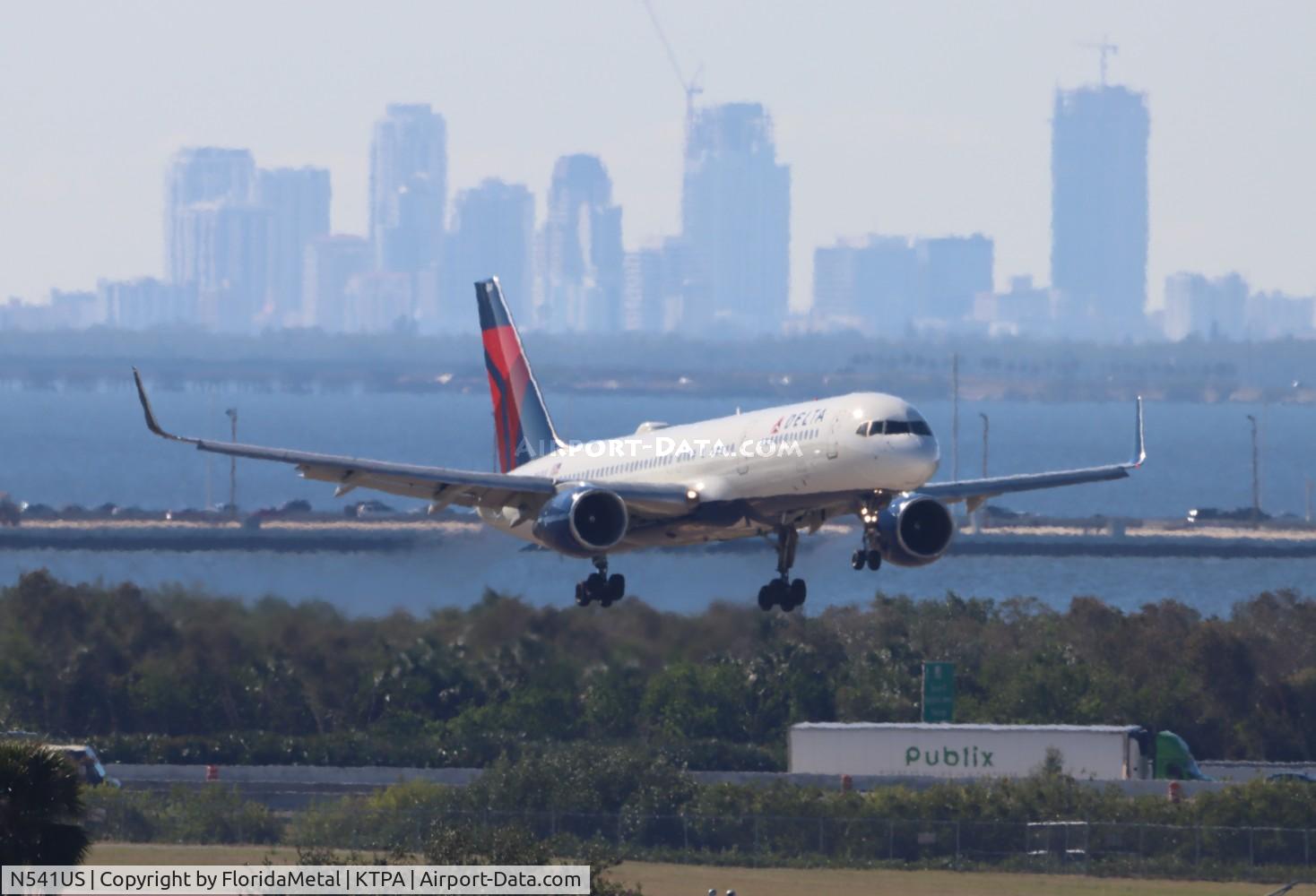 N541US, 1996 Boeing 757-251 C/N 26488, DAL 752 zx atl-tpa