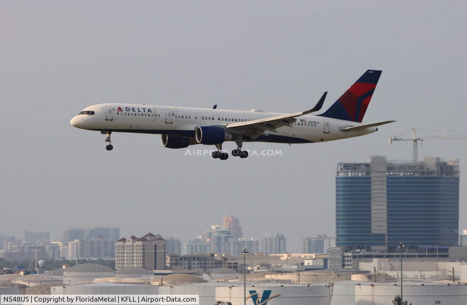 N548US, 1996 Boeing 757-251 C/N 26495, DAL 752 zx atl-fll