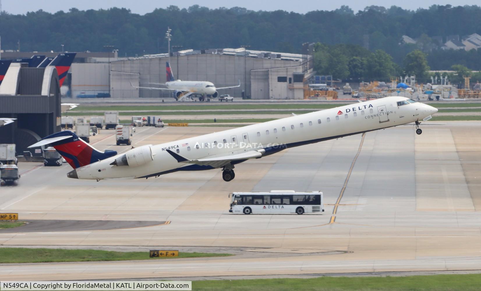 N549CA, 2008 Bombardier CRJ-900ER (CL-600-2D24) C/N 15164, EDV/DAL CR9 zx atl-crw